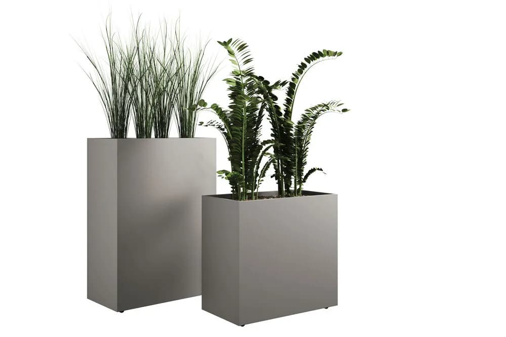 Begrünung und Dekoration